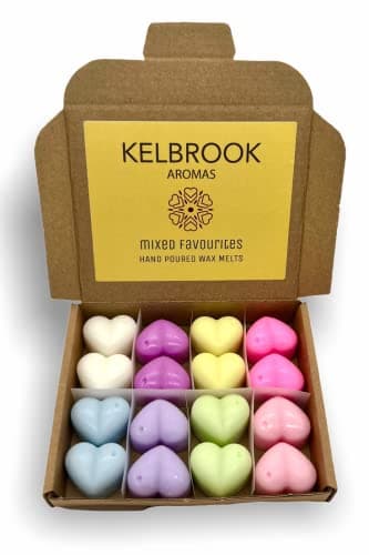 Wax Melts - Mixed Favourites | 16 Pack | Strong Scented | Made in the UK | Plastic Free | Vegan