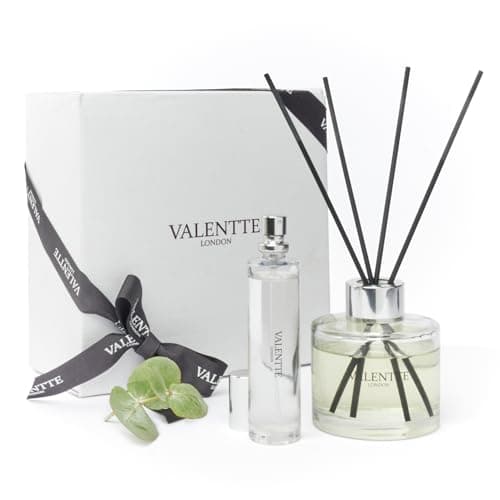 Valentte Reed Diffuser & Mist Gift Set- Lemongrass & Rosemary- 100ml & 30m