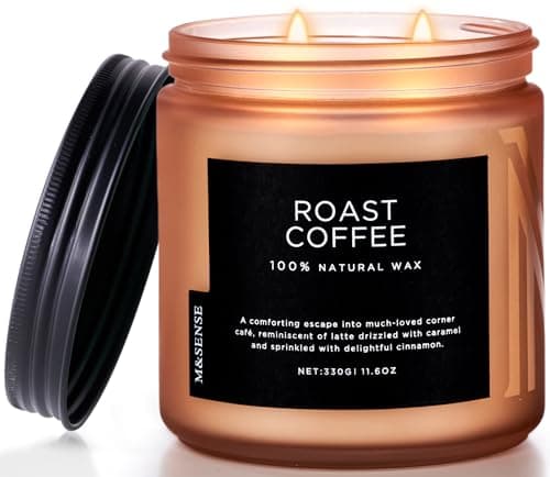 Coffee Scented Soy Jar Candle, 11.6oz