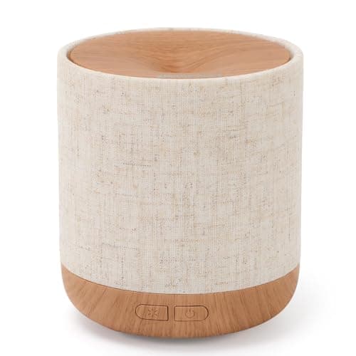 ZmarKraft® Essential Oil Diffuser with Fabric Cover and Night Lamp