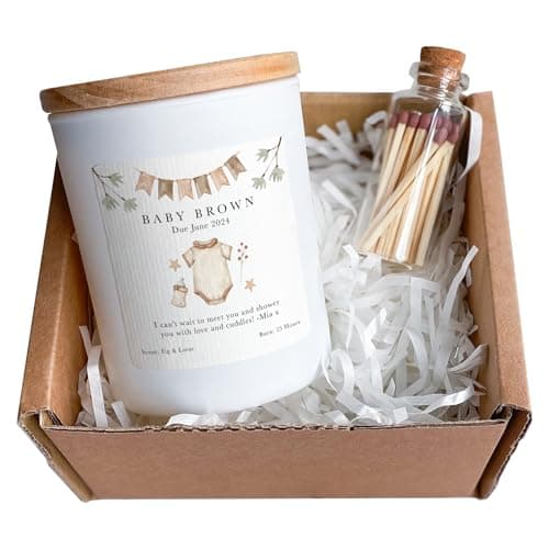 New Baby Candle, Soft Cotton & Cashmere, 180g
