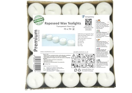 Coraz Home 75 Rapeseed Wax Tealights