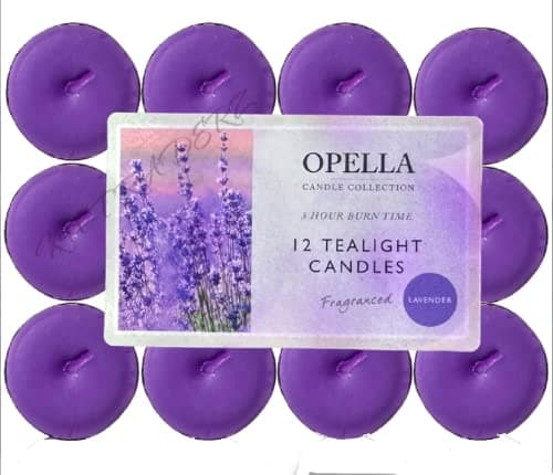 Lavender & Vetiver Sleep Tealights, Pack of 12