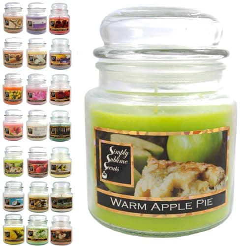SIMPLY SUBLIME SCENTS - Luxury Scented Candle - Warm Apple Pie