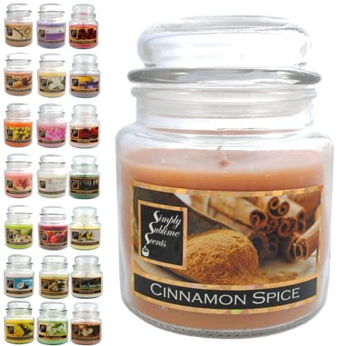 SIMPLY SUBLIME SCENTS - Luxury Scented Candle - Cinnamon Spice