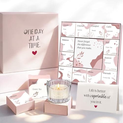 "For Mum" Candle & Card Gift Set