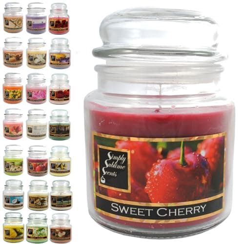 SIMPLY SUBLIME SCENTS - Luxury Scented Candle - Sweet Cherry