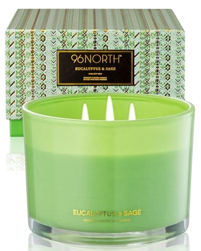 Eucalyptus & Sage Soy Jar Candle, 220g