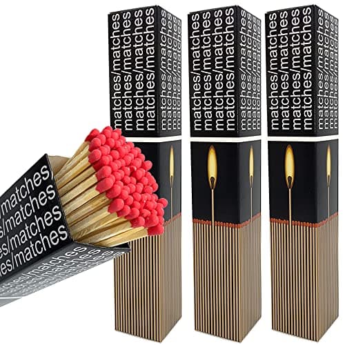 270 Extra Long Manor Matches for Stoves BBQ Open fires and fireplaces 3 boxes!