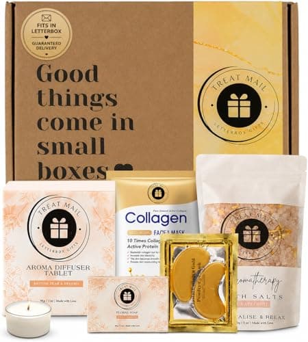 Wellbeing Hamper with Candle, Bath Salts & Tea