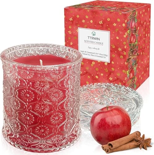 TTRWIN Scented Candles Gift for Women, Natural Soy Wax Candles, 200g