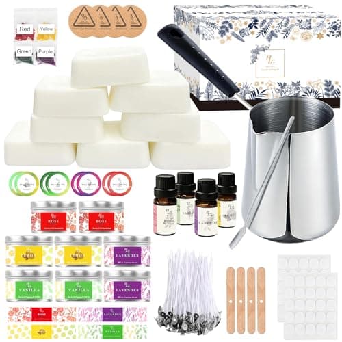 Complete Soy Candle Making Kit for Beginners