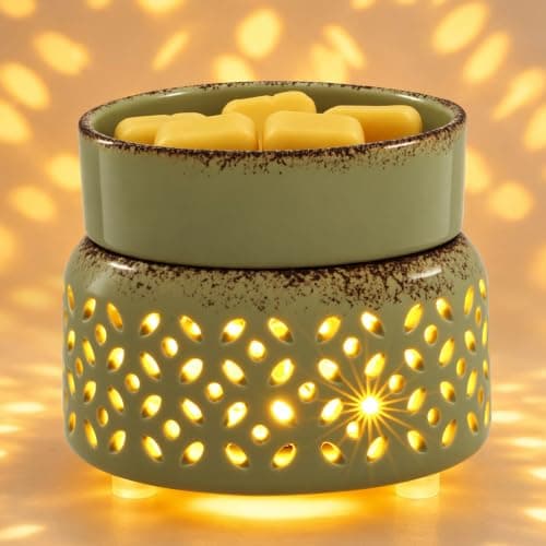 Wax Melt Burners Ceramic,Electric Wax Burner for Wax Melt