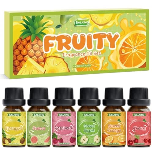 Candle-Making Fragrance Oil Sampler Set, 6 x 10ml