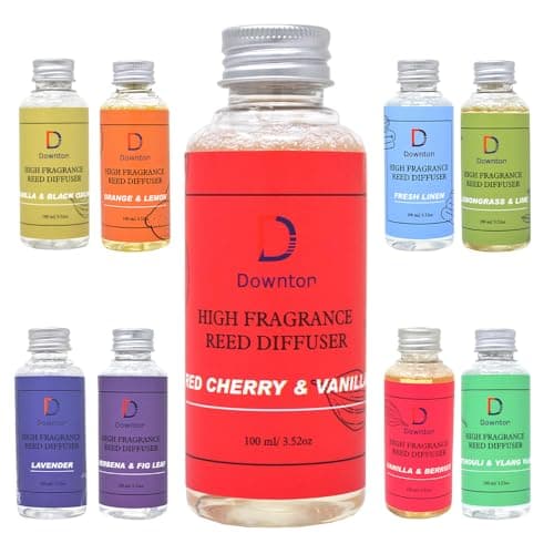 Reed Diffuser Oil - 100ml Refill Bottle, Luxury Aromatic, Soothing Fragrance, Aromatherapy Scent Oils Wax | Home Essential Scented Perfume | Calm Mind - Refresh and Revitalise Your Space