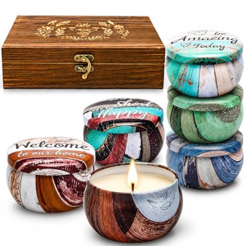 Natural Soy Wax Aromatherapy Candle Gift Set