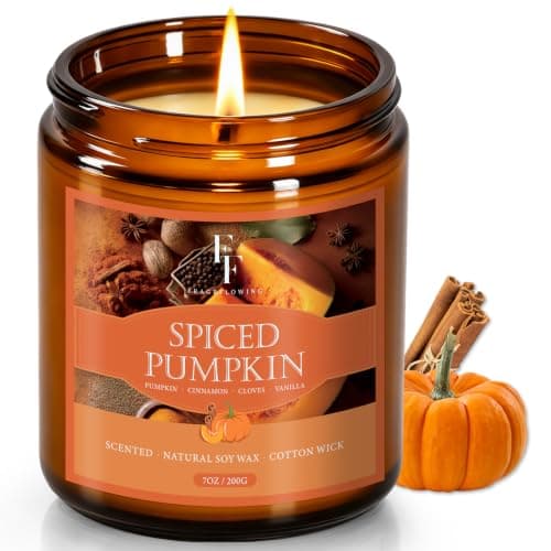 Spiced Pumpkin Soy Jar Candle, 220g