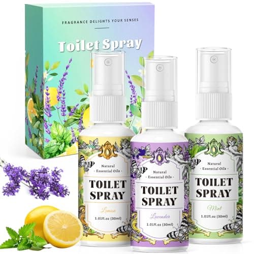SCENTORINI Toilet Spray Before You Go 3 Pack Bathroom Odor Eliminator