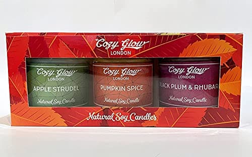 Smoked Plum & Ember Halloween Candle Trio