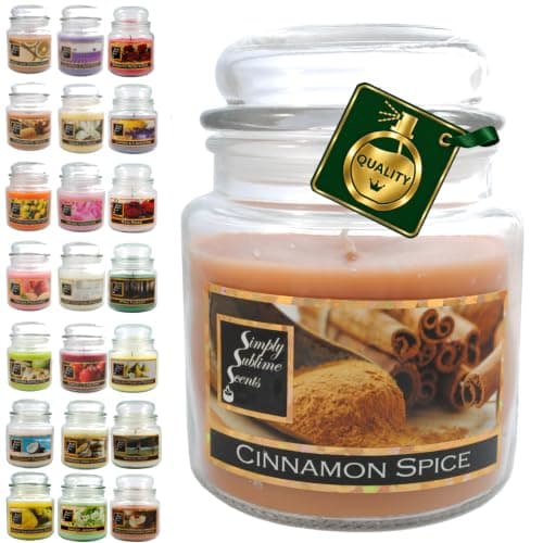 SIMPLY SUBLIME SCENTS - Luxury Scented Candle - Cinnamon Spice