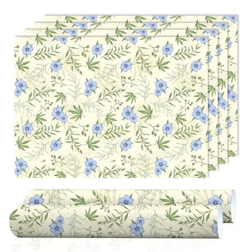 SCENTORINI Linen Scented Drawer Liners, Scent Paper Liners for Wardrobe, Bedroom, Closet, Shoe Cupboard 6 Sheets