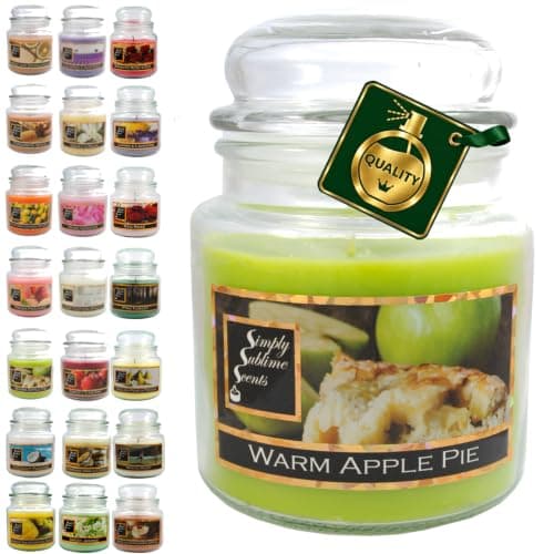 SIMPLY SUBLIME SCENTS - Luxury Scented Candle - Warm Apple Pie
