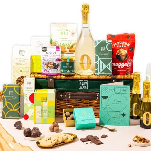 Candle & Cocoa Wicker Hamper