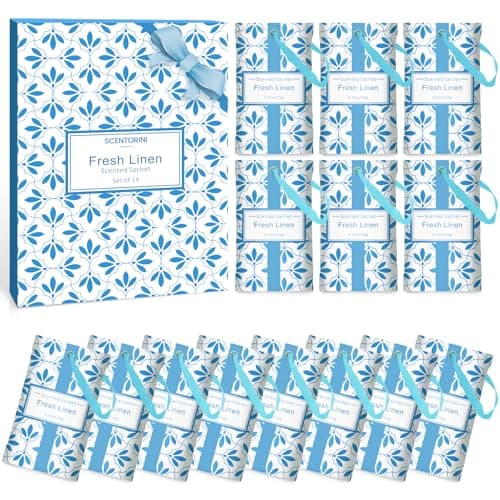 Fresh Linen Scented Sachets, 14 Pack