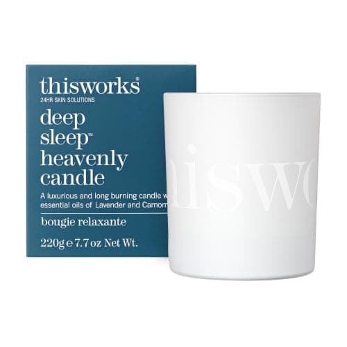 This Works Deep Sleep Heavenly Candle, Hand-Poured Scented Candle, 220g