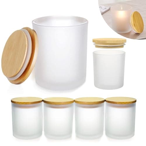 Heat-Resistant Candle Jars, Pack of 6
