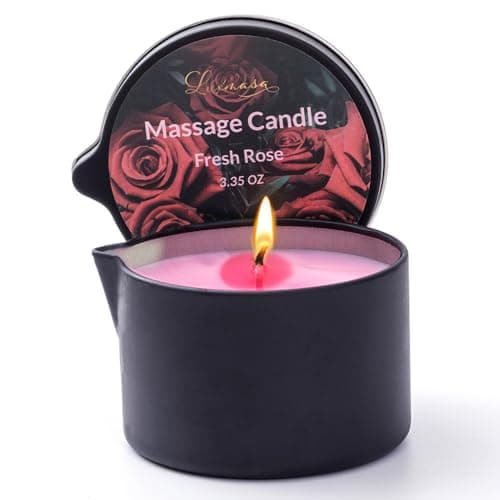 Sweet Almond & Shea Massage Candle, 120g