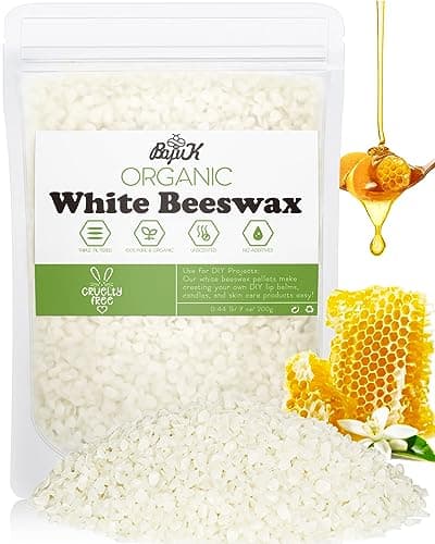 White Beeswax Pellets, 200g
