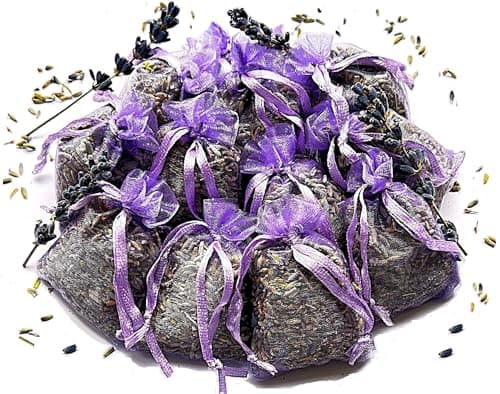 12 Hand Made French Lavender Bags