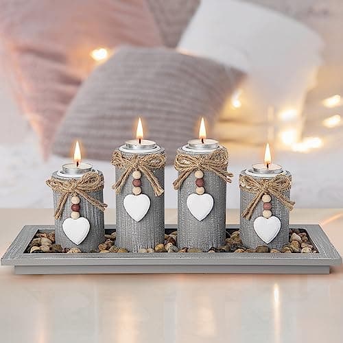 GoMaihe Candle Holder Set of 4