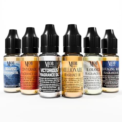6 x 10mL Men's Fragrance Oil Sets
