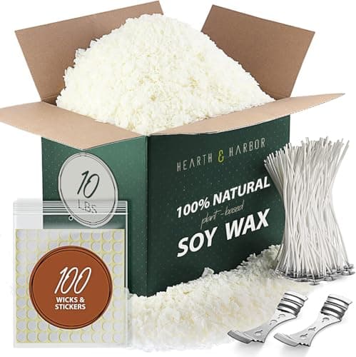 Natural Soy Wax for Candle Making 4.5 kg Bag